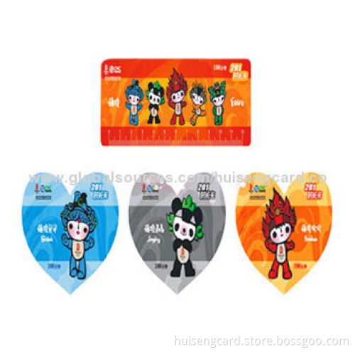 Non-standard card with fashion shape